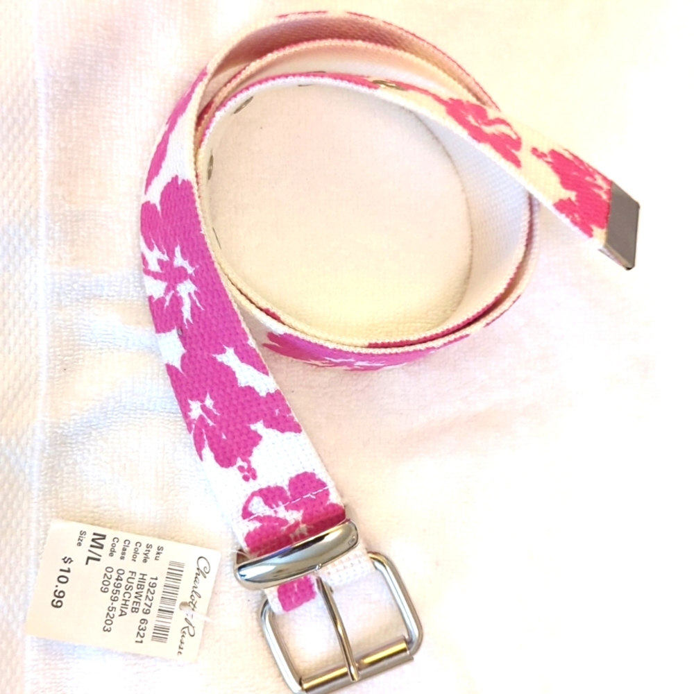 Floral belt